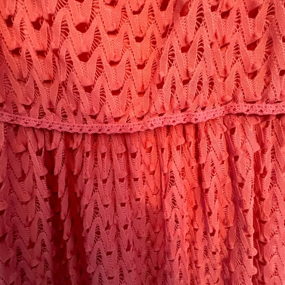 Lily Rose fully lined coral dress size XL great condition - Picture 3 of 7